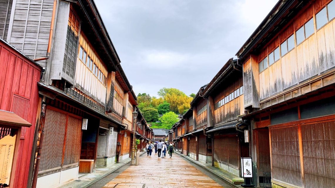 kanazawa higashi chaya district