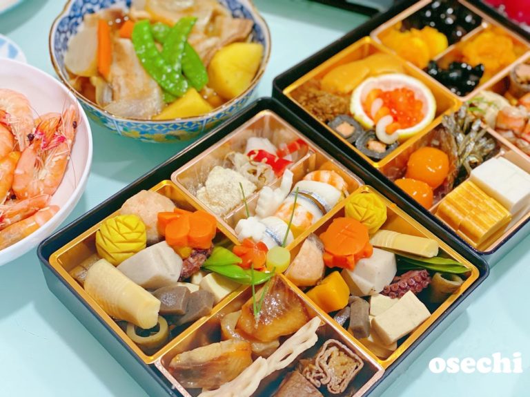 japanese new year food - osechi