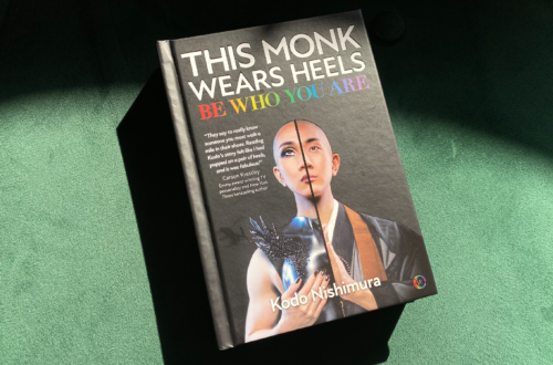 this monk wears heels